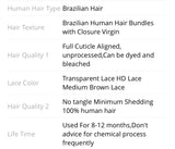 4x4 Body wave closure