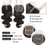 4x4 Body wave closure